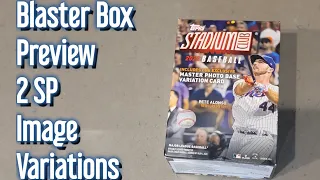 New Retail Release Preview 2022 Topps Stadium Club Blaster Box. 2 SP Image Variation to 200 🔥