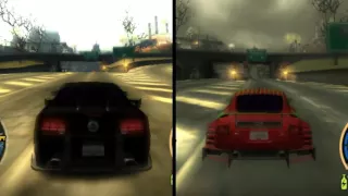 NFSMW Drag Race #3 Ford Mustang GT VS Audi TT