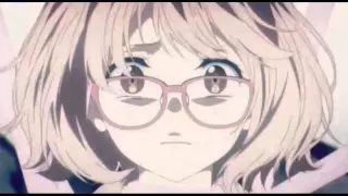 [ Мари - тян ] - kyoukai no kanata AMV - Мирай и Акихито