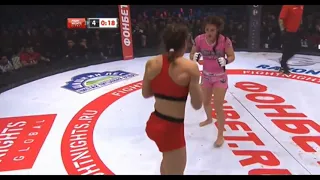 Liana Jojua vs Marina Mokhnatkina fight highlights