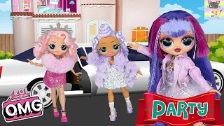 FULL MOVIE! - LOL Dolls High School Dance Doll Story / LOL Doll School Dance Fashion