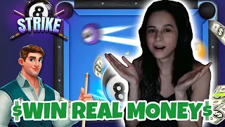 Win Real Money Playing 8 Ball Strike!