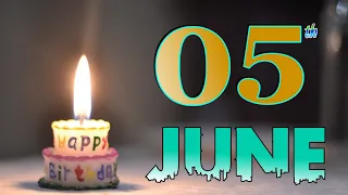 🎉5 June birthday status💐| 5 June happy birthday status🥳| 5 June birthday wishes🎁