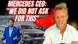 Mercedes CEO pleads with Europe to REMOVE tariffs on Chinese EVs
