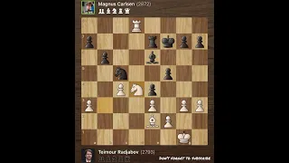 Teimour Radjabov - Magnus Carlsen • FIDE Candidates - England, 2013