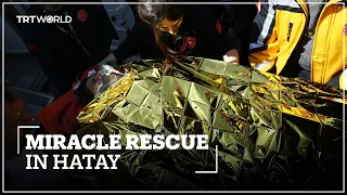 Three people found alive in Hatay after 296 hours under rubble