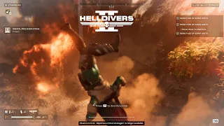 Helldivers 2: Удачно спас себя от орбитального удара