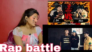 Reacting A.N.T.F  EP -6 G Bob vs Maila  Rap Battle