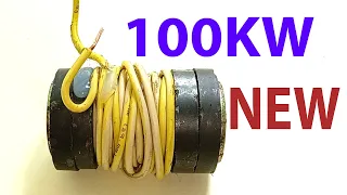 Free Electricity How To Make Free Energy Generator 230V With 100KW and Motor 2023 @mhdmax