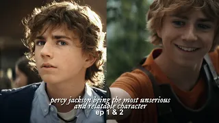 percy jackson being the most unserious and relatable character | ep 1 & 2