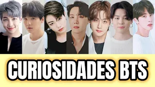 CURIOSIDADES DE TODOS LOS MIEMBROS DE BTS