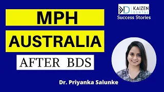 MPH in Australia | Kaizen Dental Podcast with Dr Priyanka Salunke
