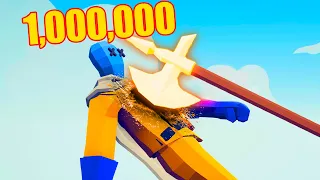 1000000 DAMAGE HALBERD - TABS Totally Accurate Battle Simulator