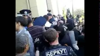 Донецк Захват телевидения.  27 04 2014