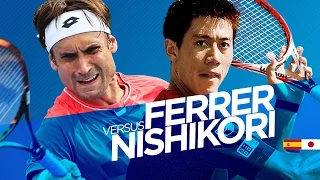 David Ferrer vs Kei Nishikori Highlights HD Australian Open 2015