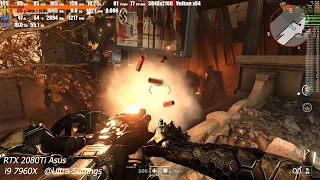 AMAZING PERFORMANCE in Wolfenstein Youngblood 4k Gaming !