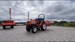 Відео огляд на японський міні трактор Hinomoto CX-19 (Kubota A-195) | Totus Traktor
