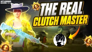 The Real Clutch Master Ft. Bixi Op 🔥| Intense 1v4 Clutches in Conqueror Rank Push Lobby | BGMI
