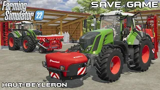 Save Game V10 | Animals on Haut-Beyleron | Farming Simulator 22