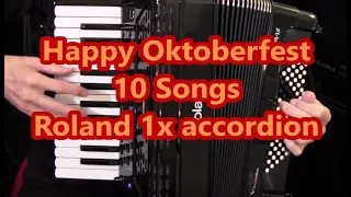 Happy Oktoberfest 10 Songs Roland 1x Accordion, Dale Mathis