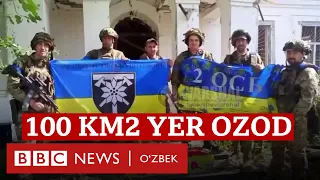 Украина қарши ҳужумда танаффус қилдими? - BBC News O'zbek