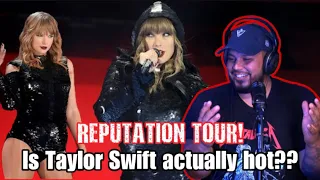 Kanye fan reacting to Taylor Swift | intro + ready for it live # reputation tour