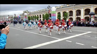 Парад  Барабанщиков.  Рекорд Гиннеса. Петербург