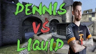 CSGO: POV fnatic dennis vs Liquid (25/19) cobblestone @ ESL One Cologne 2016