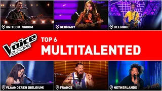 MULTITALENTED performances that make the coaches GO CRAZY! | TOP 6