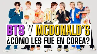 The BTS MEAL de  McDonald’s salió en venta y esto pasó en Corea