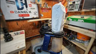 Scheppach HD12 550W dust extractor - unboxing and test