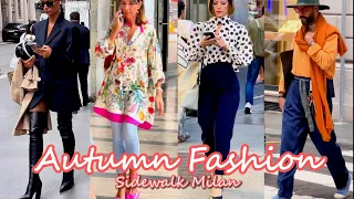 Embracing Sun-kissed of Autumn | Latest Trend & New Fashionable Looks Everyone are Wearing in Milan