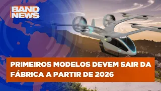 Embraer e Eve anunciam 1ª fábrica de "carros voadores" | BandNews TV