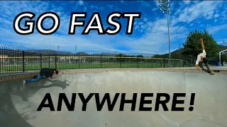 The Ultimate HACK To KEEPING SPEED While SKATEBOARDING