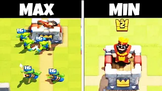 CAN LVL 16 GANG GOBLIN DEFEAT LVL 2 KING? Clash Royale