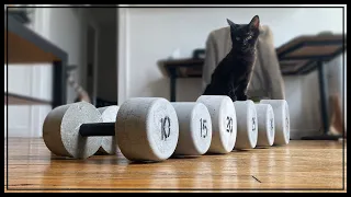 Concrete Dumbbells | DIY