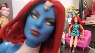 Unboxing Marvel X-men Mystique Barbie doll