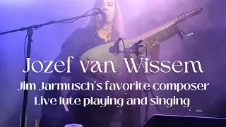 Jozef van Wissem Live 2022 CLOSE-UP #lutemusic #concert