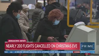 United, Delta cancel more than 200 Christmas Eve flights amid COVID surge | NewsNation Prime