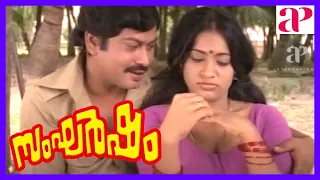 Sankharsham Movie Scenes | Jagadeesh Opens Up About his Past to Mohan | Prem Nazir | Srividya