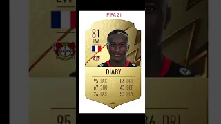 MOUSSA DIABY FIFA EVOLUTION (FIFA 18-FIFA 22)