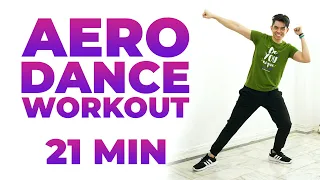 21 MIN AERO DANCE Workout • 2700 Steps • Walking Workout #161