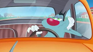 हिंदी Oggy and the Cockroaches 🚗😝 DRIVE MY CAR 😝🚗 Hindi Cartoons for Kids