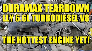 LLY DURAMAX TEARDOWN. BAD Silverado 6.6L Turbodiesel V8. Unrebuildable You Say? Yeah, Pretty Much.