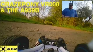 WLToys A959B & Crazepony VR008 Pro FPV Goggles Test Video