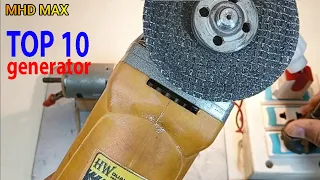 Top 10 Generator in the World Use 220V Free Electricity 2023