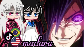 Danmachi react to bell as Madara uchiha (tik Toks) english 🇺🇲 and Portuguese 🇧🇷