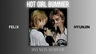 HYUNLIX | Hyunjin & Felix (Stray Kids) - Hot Girl Bummer (AI cover)