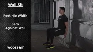 Wall Sit Exercise