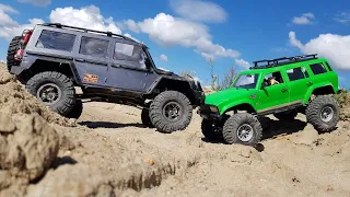 Сравниваем внедорожники ... Hobao против Cross RC Demon. OFFroad 4x4